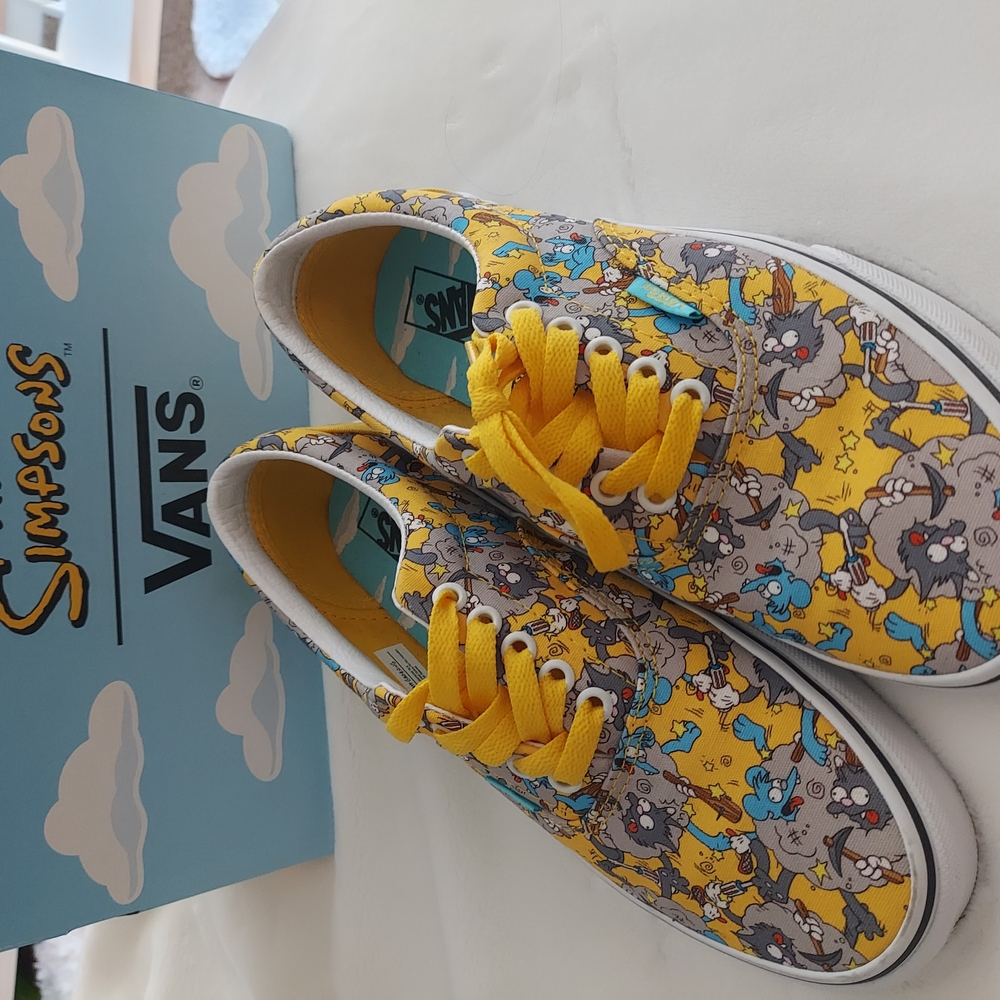 Vans The Simpsons Yellow Sneakers